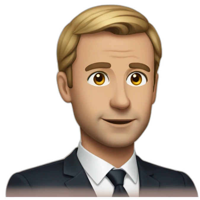 Clément Faydi looking like Macron emoji