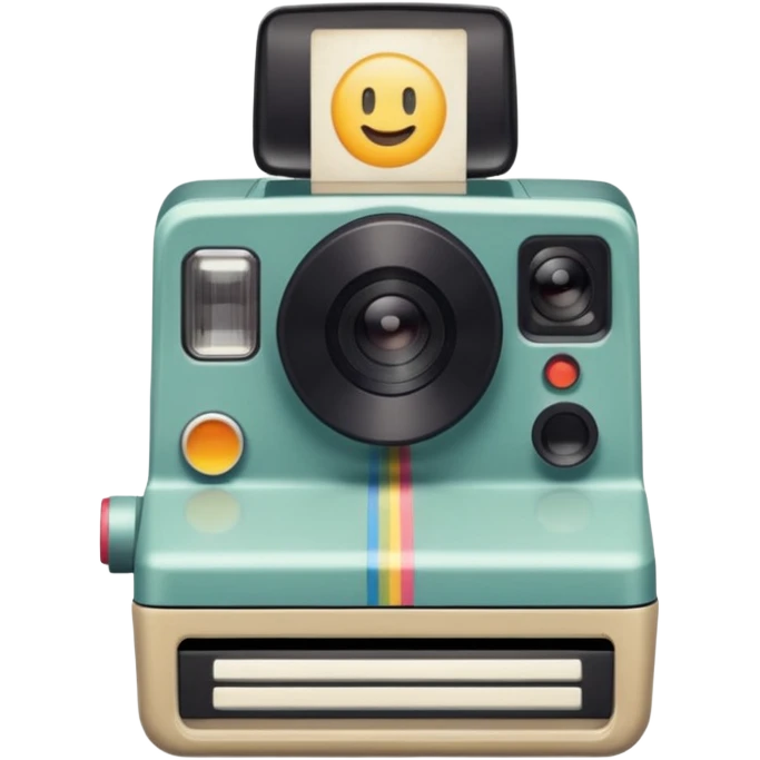 Polaroid photo emoji