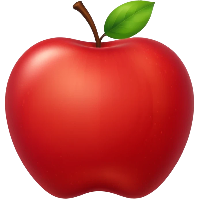 Maça do iphone emoji