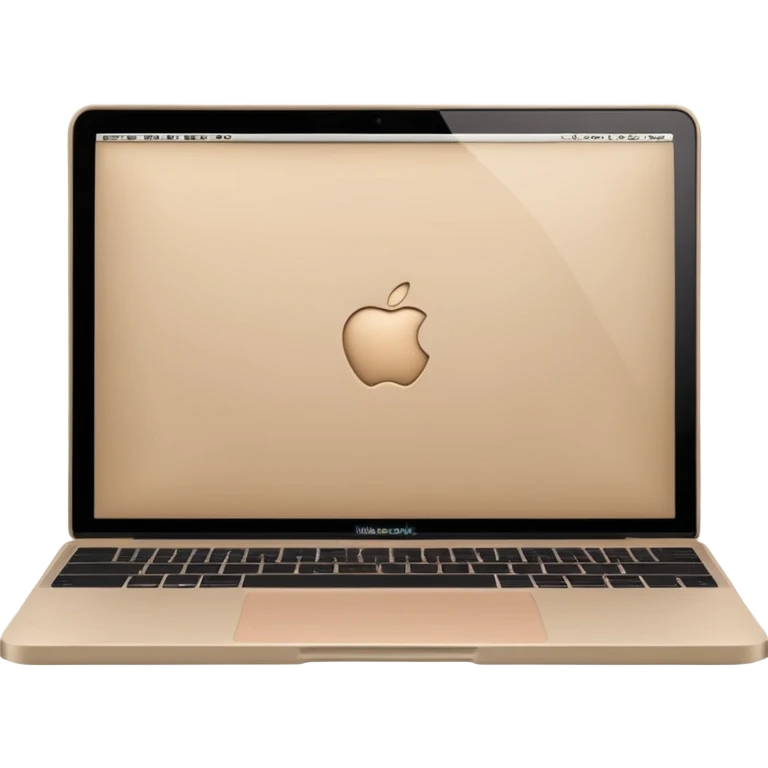 Beige MacBook  emoji