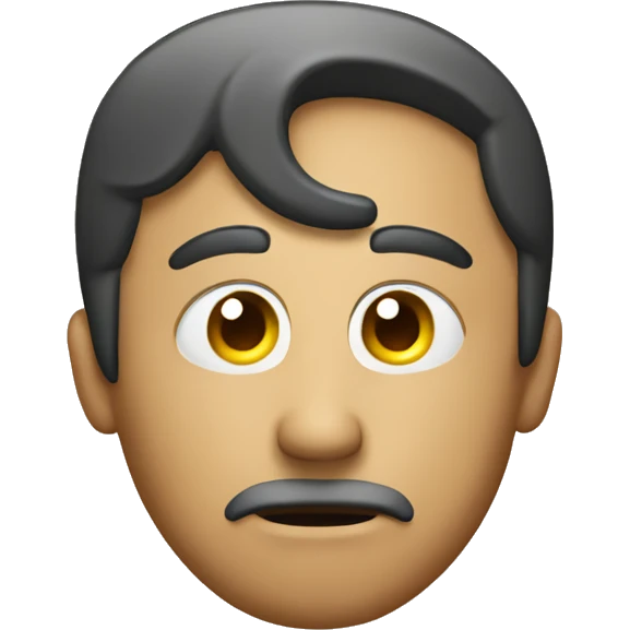 a man that is thinking with question mark above his head emoji