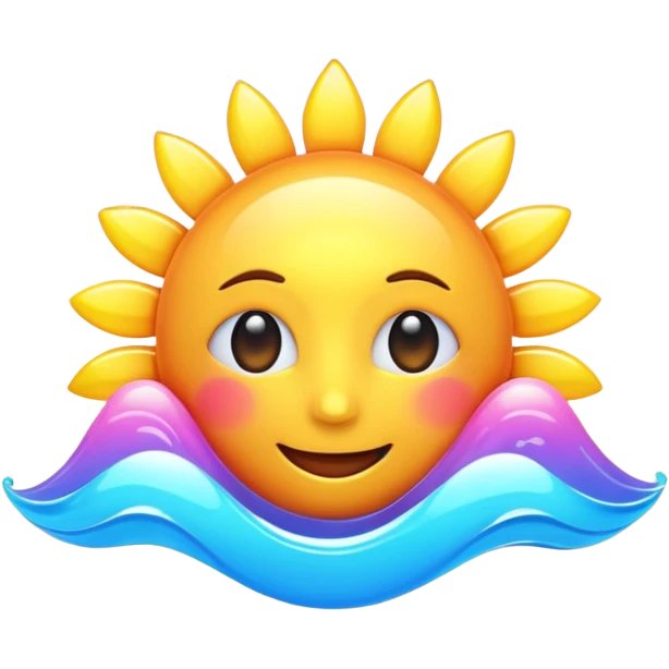 🌅
make in 3d glosssy look  high resolotion emoji