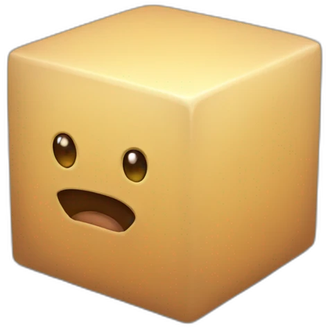 Cube emoji
