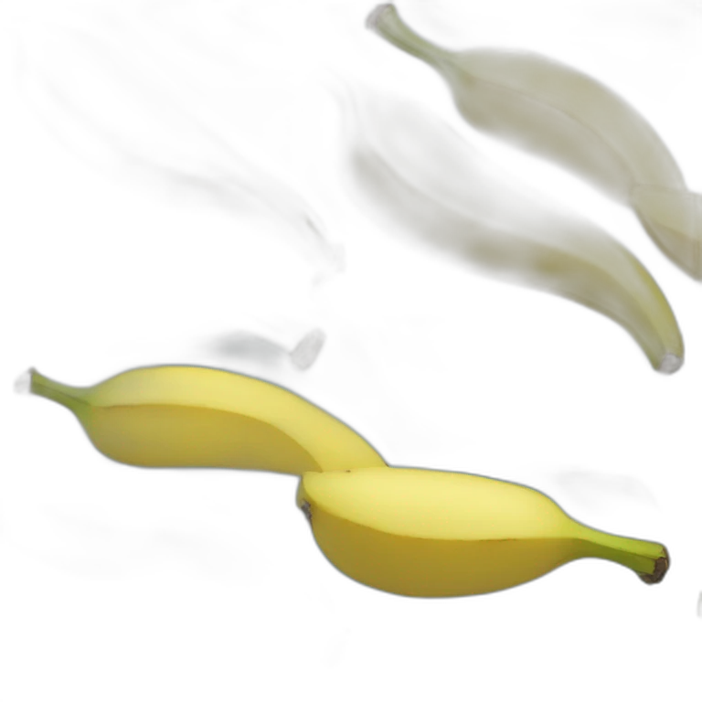 Banane dans l'oeil emoji
