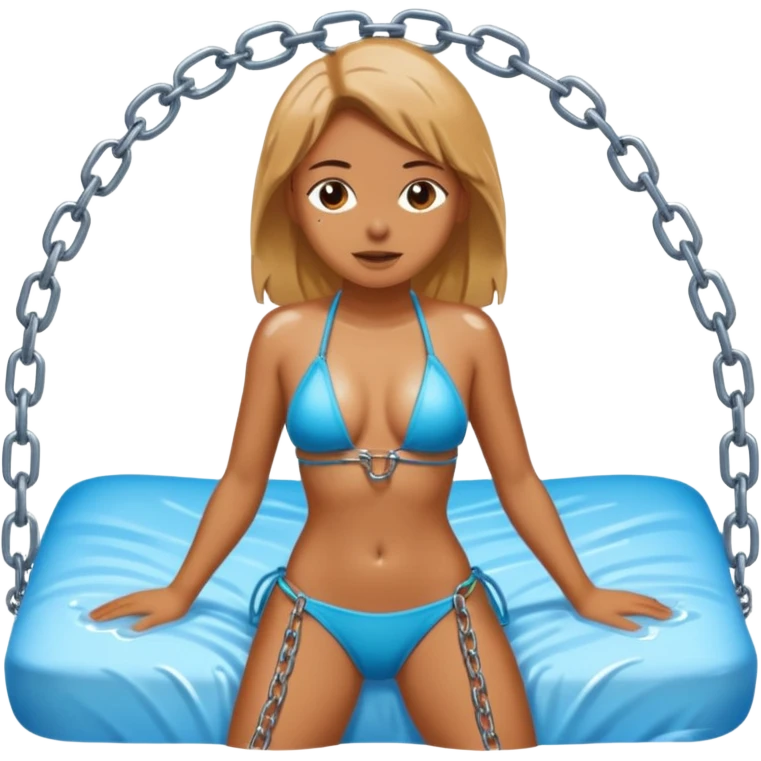 👙💦🍆🛏️⛓️ emoji