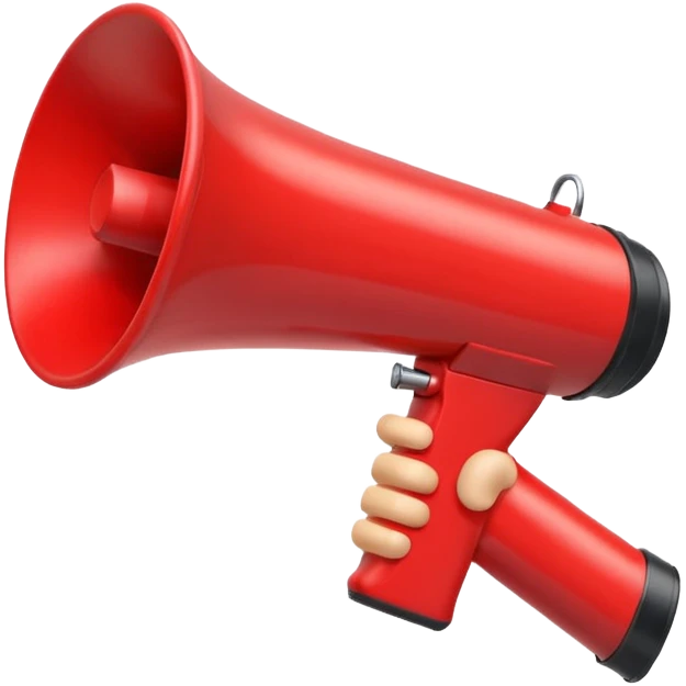 megaphone emoji