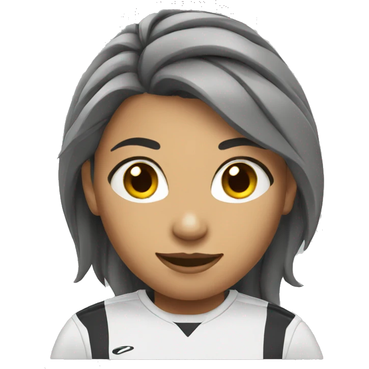 female soccer player emoji