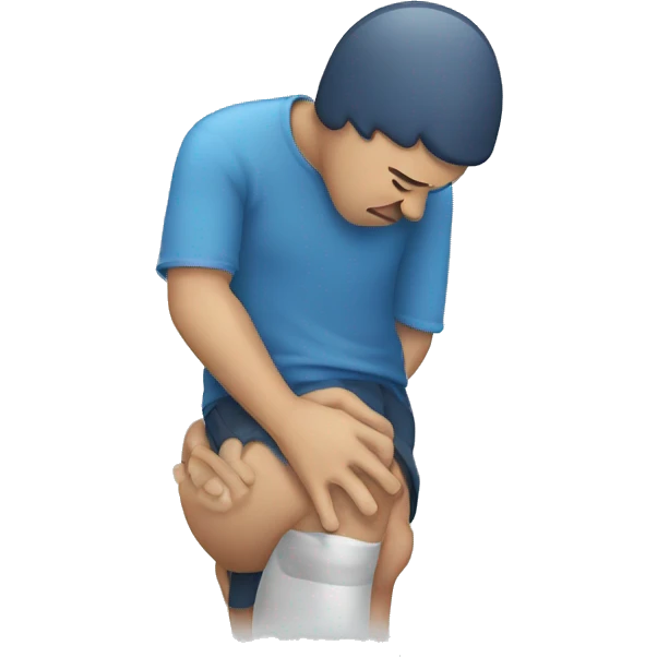 Knee pain emoji