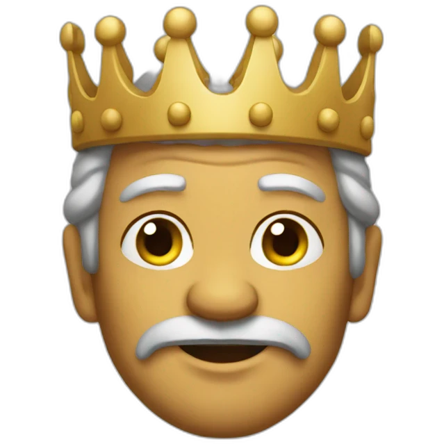 old king emoji