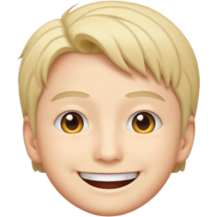 GOJO SATORU SMILING EMOJI emoji