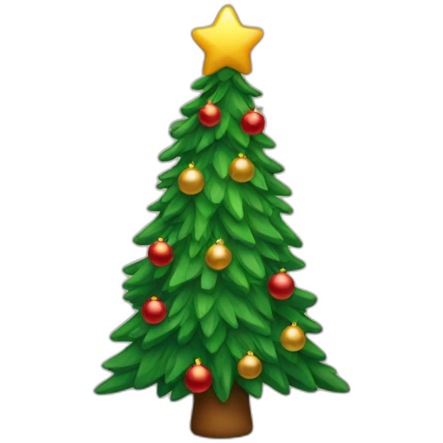 cristmas tree  emoji