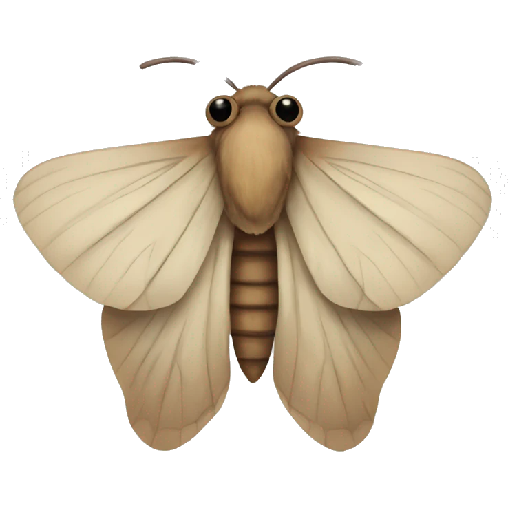 Moth  emoji