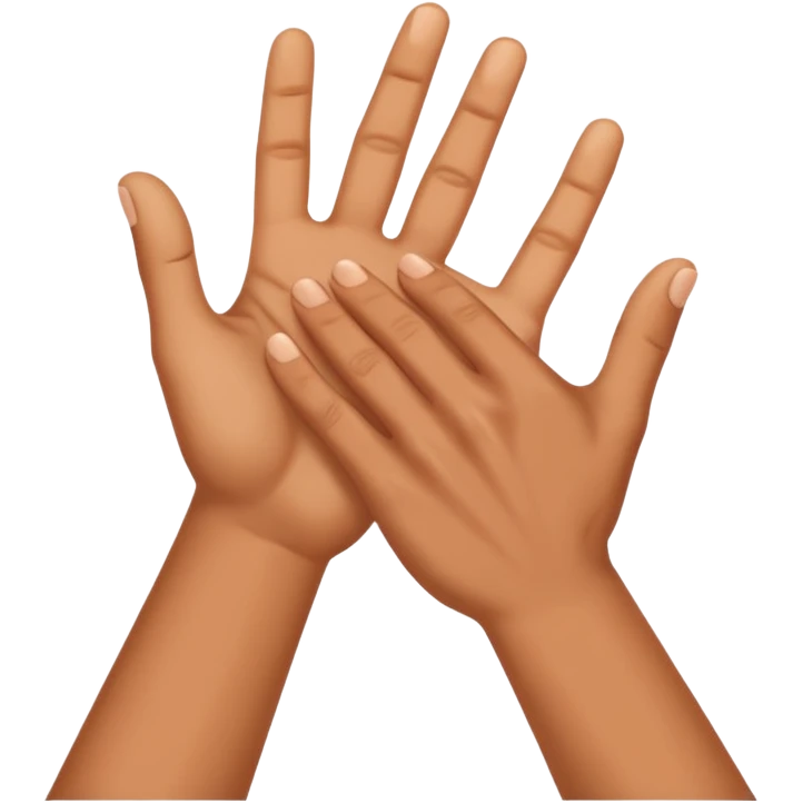 both hands grabbing emoji