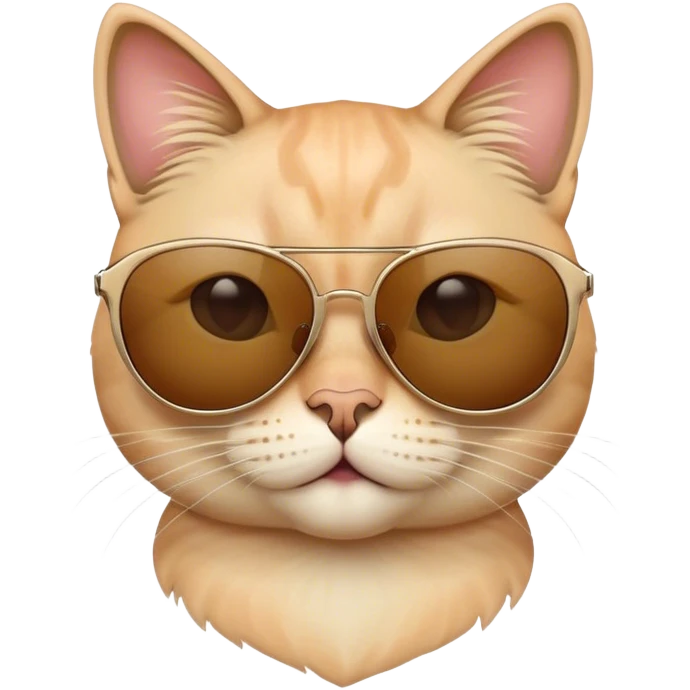 Cat twith sunglasses emoji