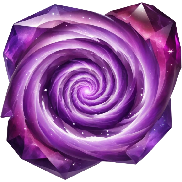Complex Amethyst-rubby Nebula Galaxy Crystal emoji