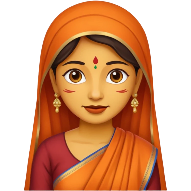 India woman emoji