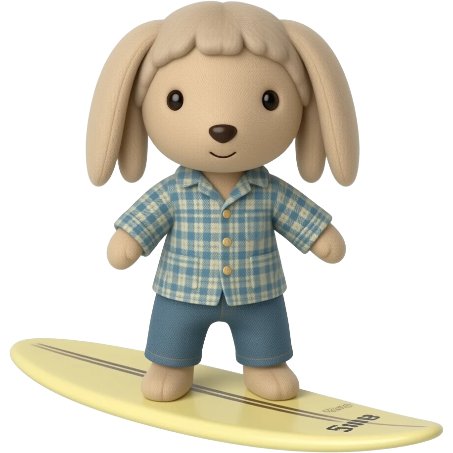 maileg surfing emoji