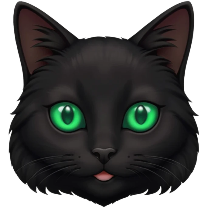 Black cat emoji