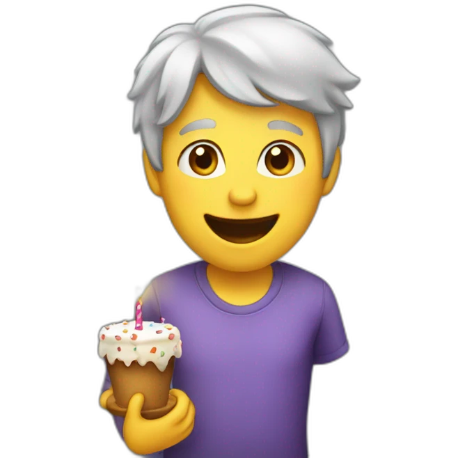 happy birthday emoji