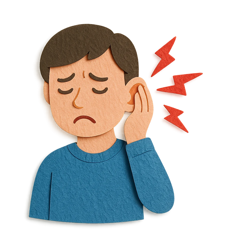 A person with earache emoji