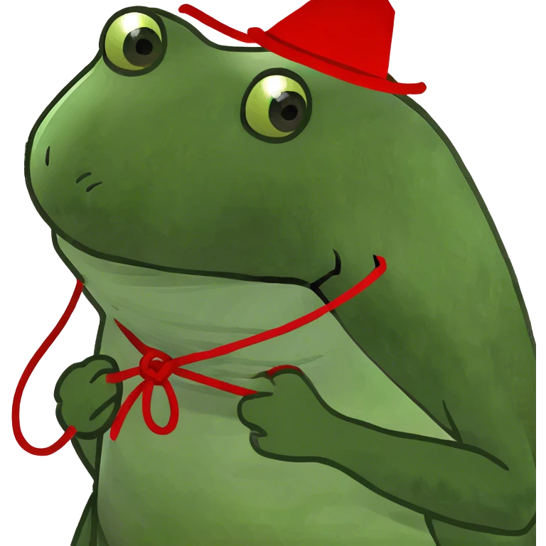 fly with red string emoji
