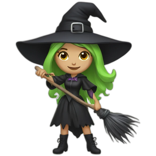 cool witch emoji