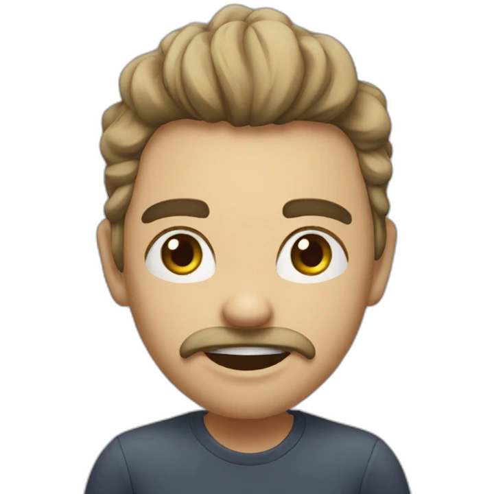 Mewing rn, can’t talk  emoji