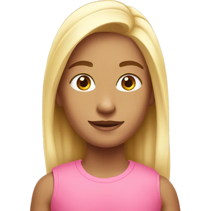 Pink 🗿 emoji