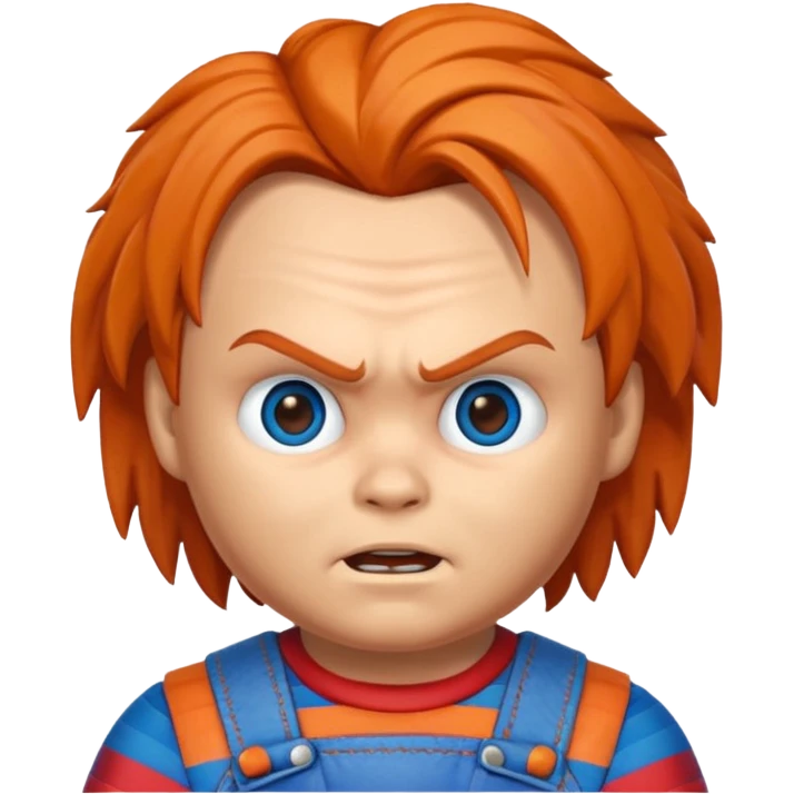 Un emojin de chuky emoji