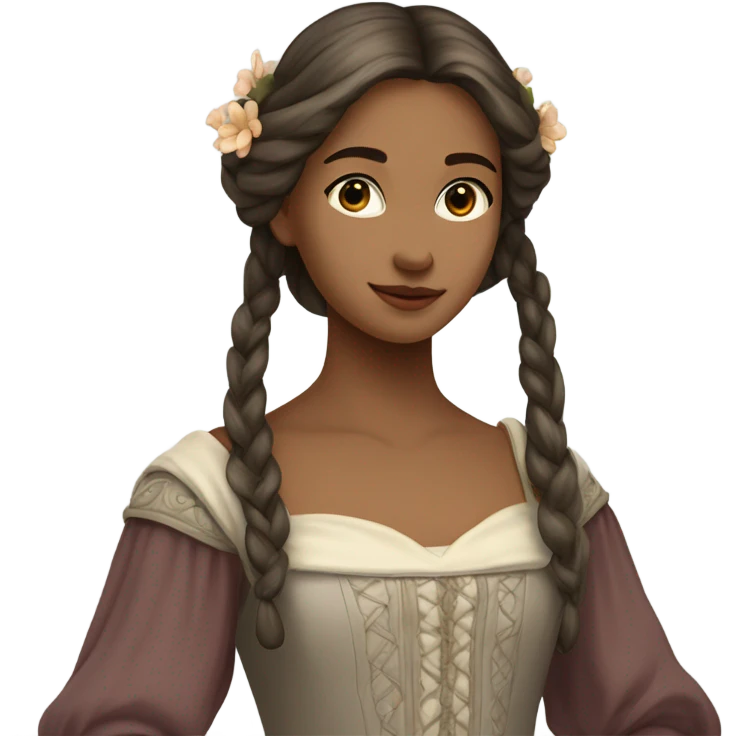 Medieval maiden emoji