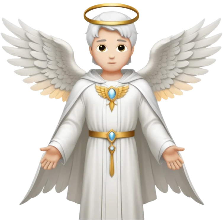 Aesthetic biblical archangel  emoji