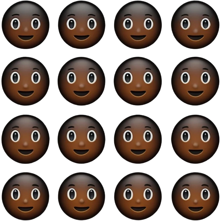 Black emojis emoji