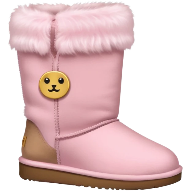 light Pink uggs emoji