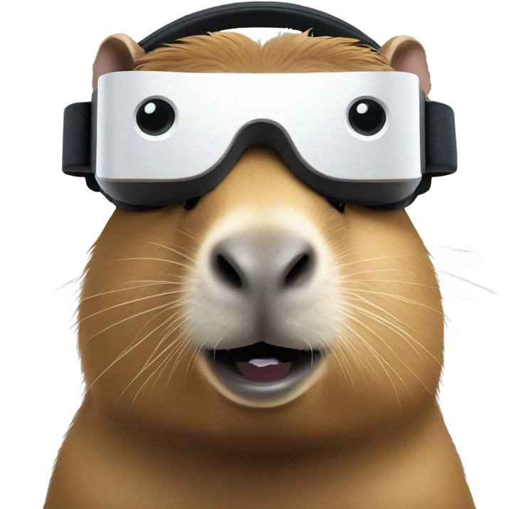 capybara VR emoji