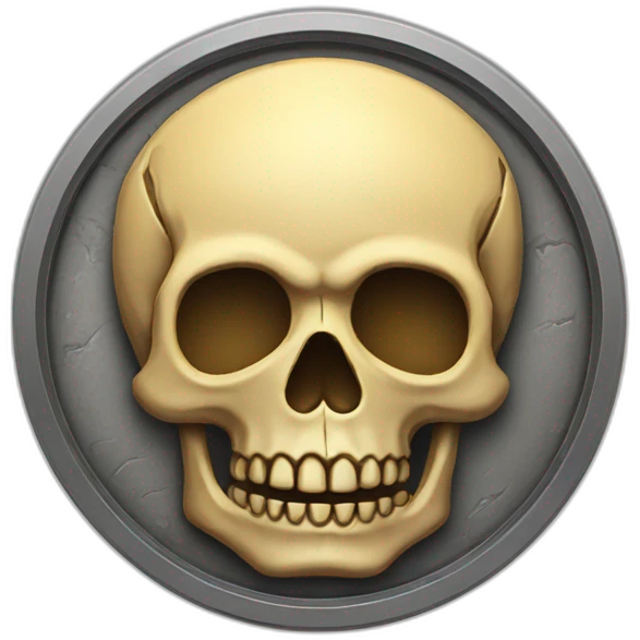 Skull Coin emoji