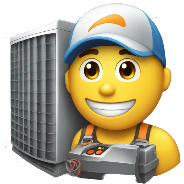 Air conditioner servicing  emoji
