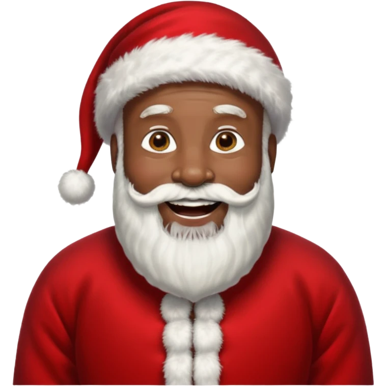 Black Santa  emoji