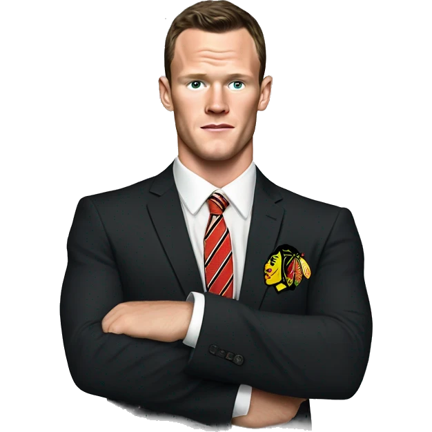 Jonathan Toews as a Rolex watch emoji
