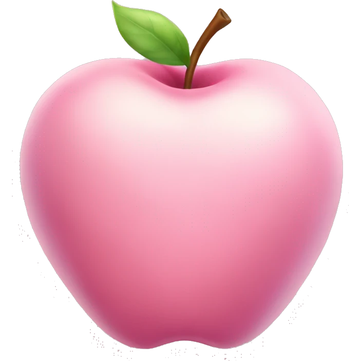 aesthetic pastellrosa herz apple emoji