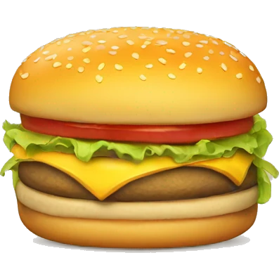 sad cheeseburger emote emoji