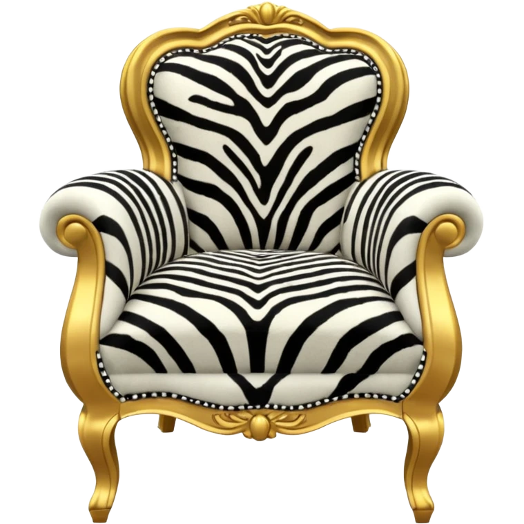 zebra chair emoji
