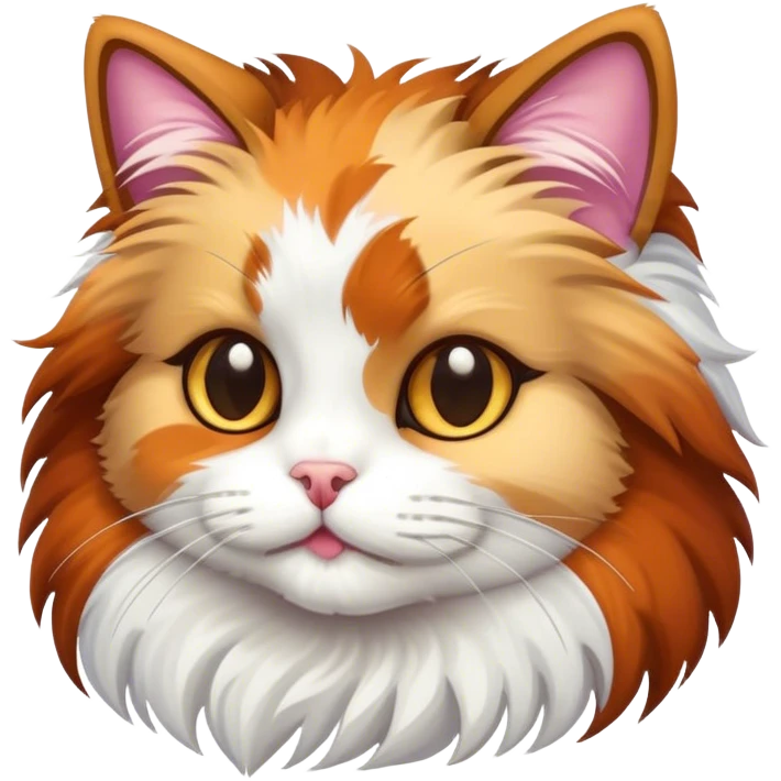 Half dog half cat emoji
