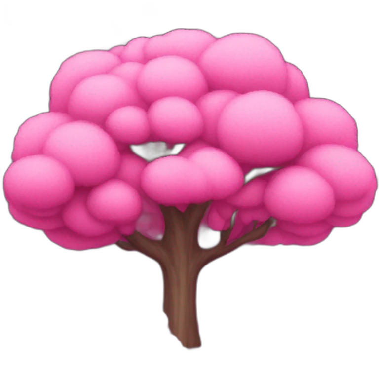 pink bonesai tree emoji