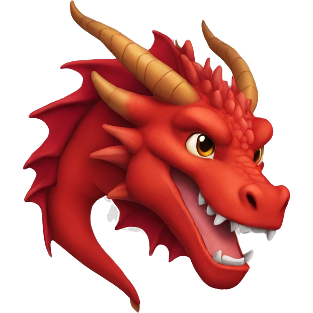 Dragon rouge  emoji