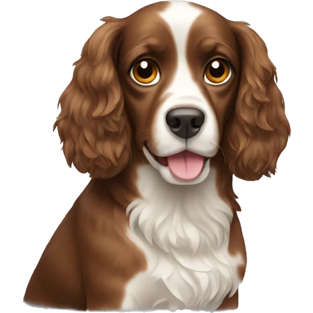 Spaniel dog emoji