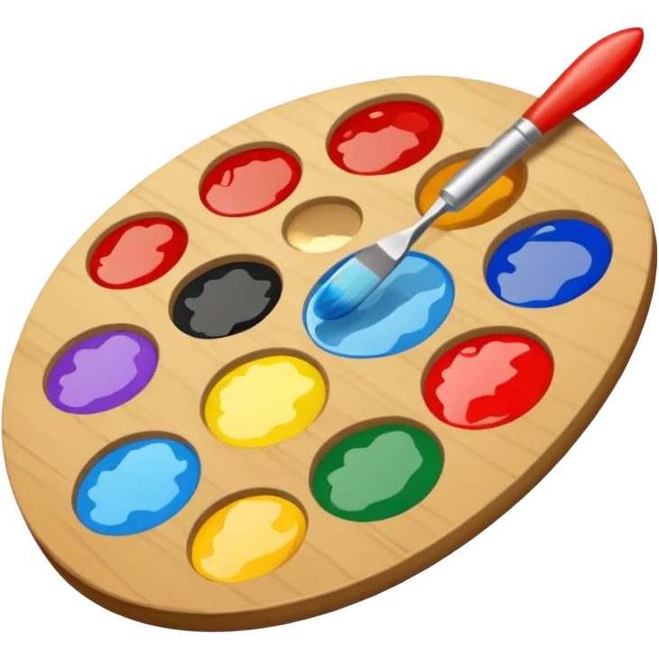 artist's palette emoji