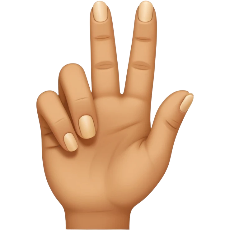 Curved index finger emoji