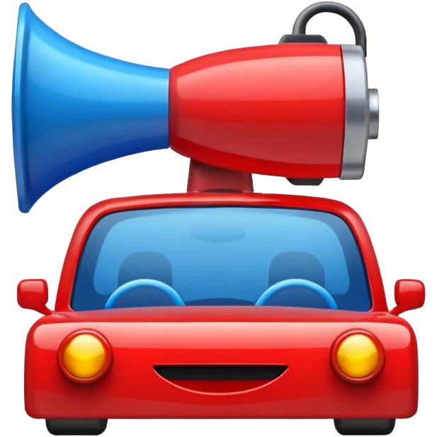 SIRENA DE CARRO DE POLICIA  emoji