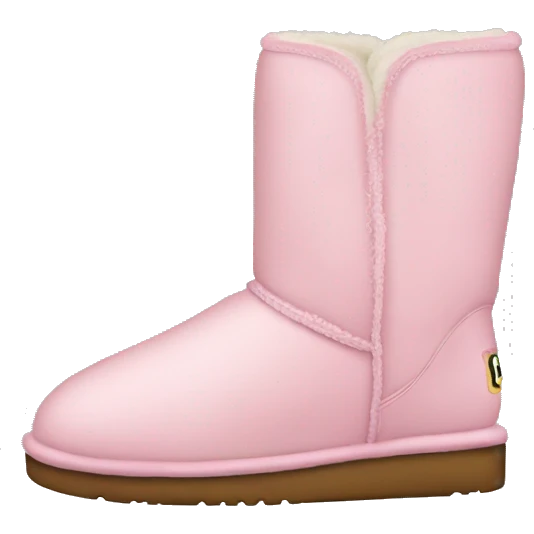 light pink uggs emoji
