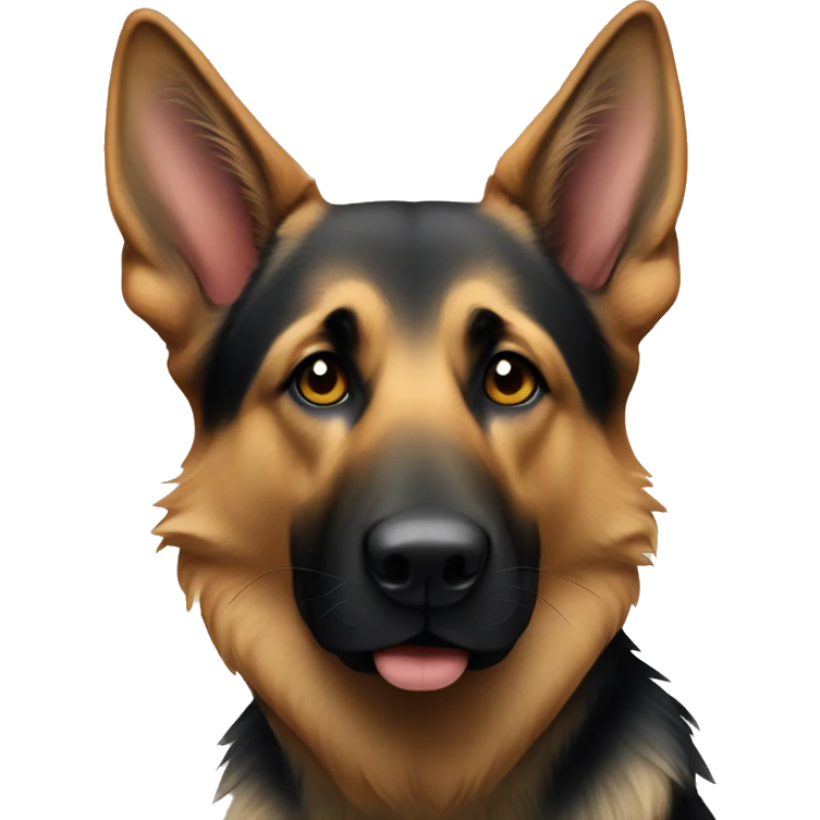 Skinny German Shepherd  emoji